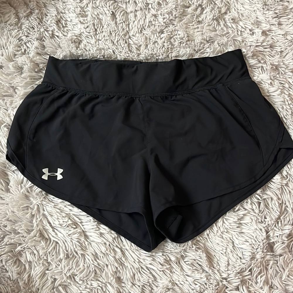 Black Under Armour Shorts, Size Medium